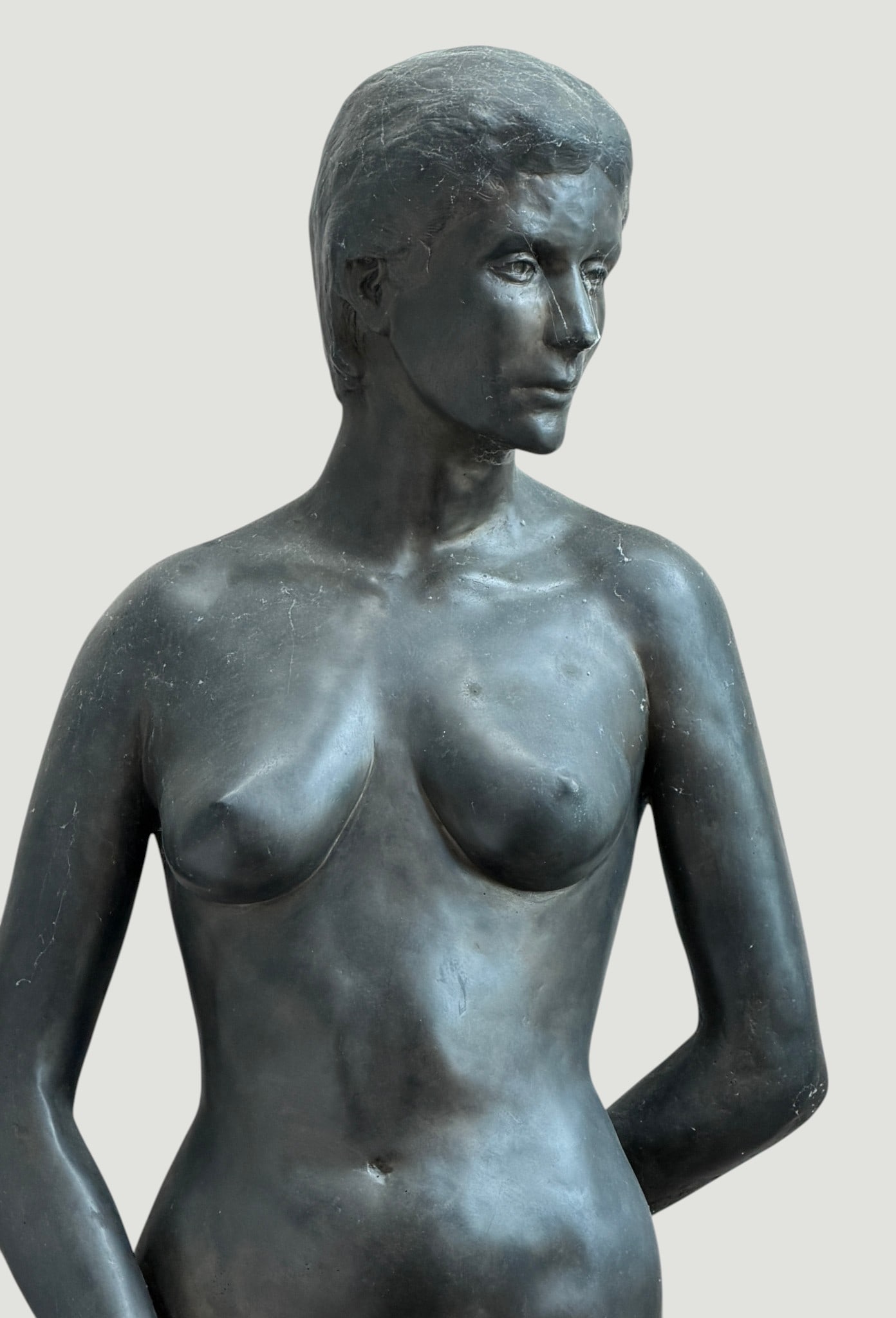 Large Art Deco Style Composition Statue - 2