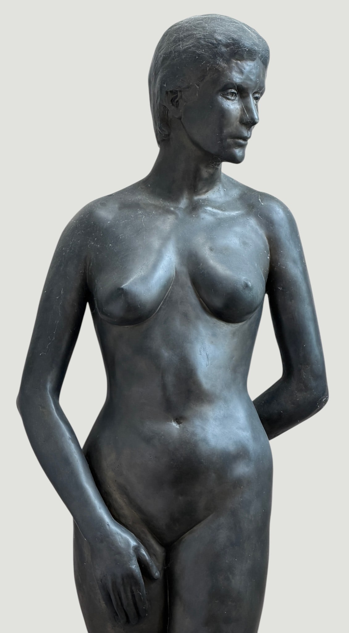 Large Art Deco Style Composition Statue - 5