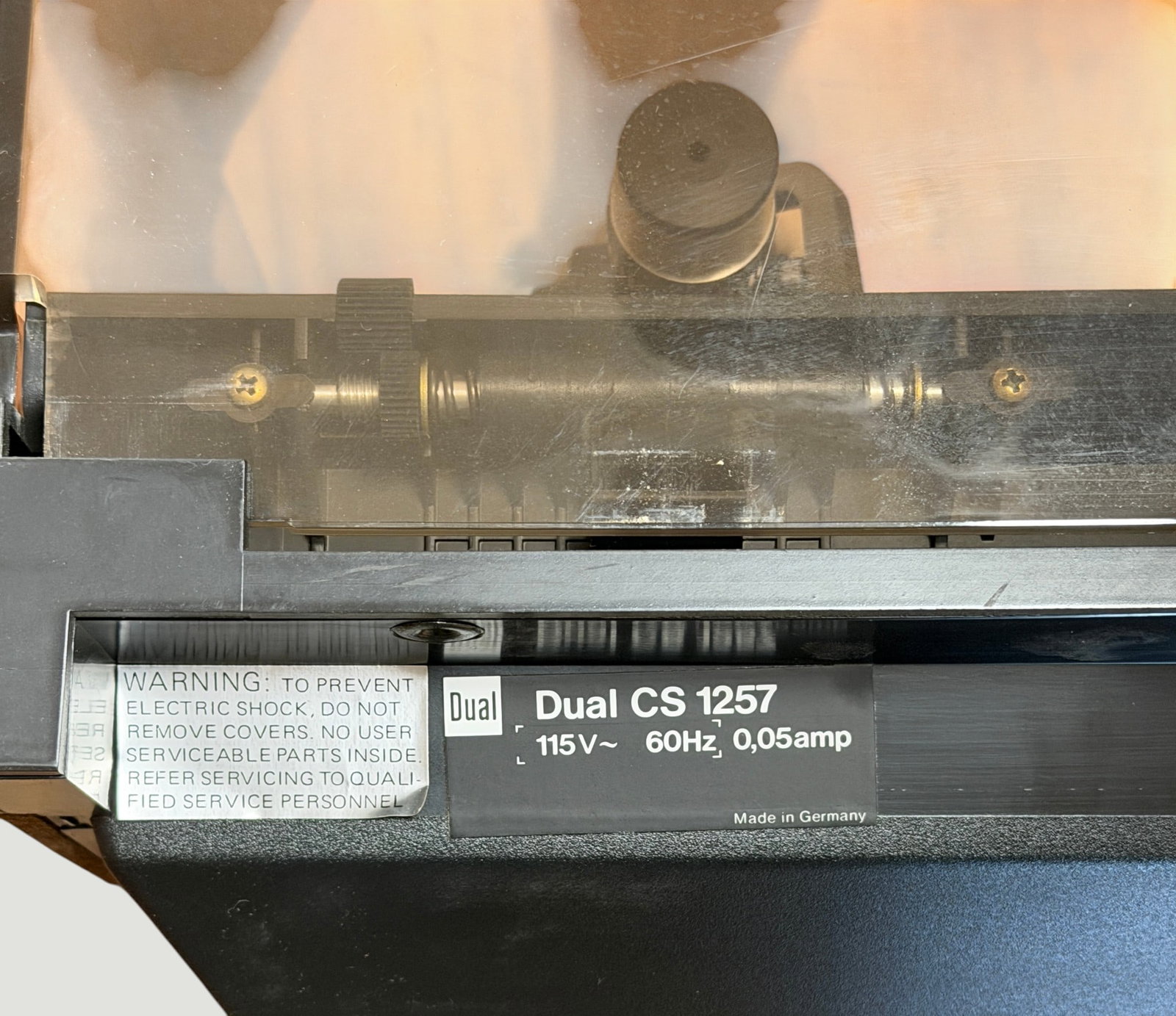 Dual 1257 Automatic Belt Drive Turntable - 4