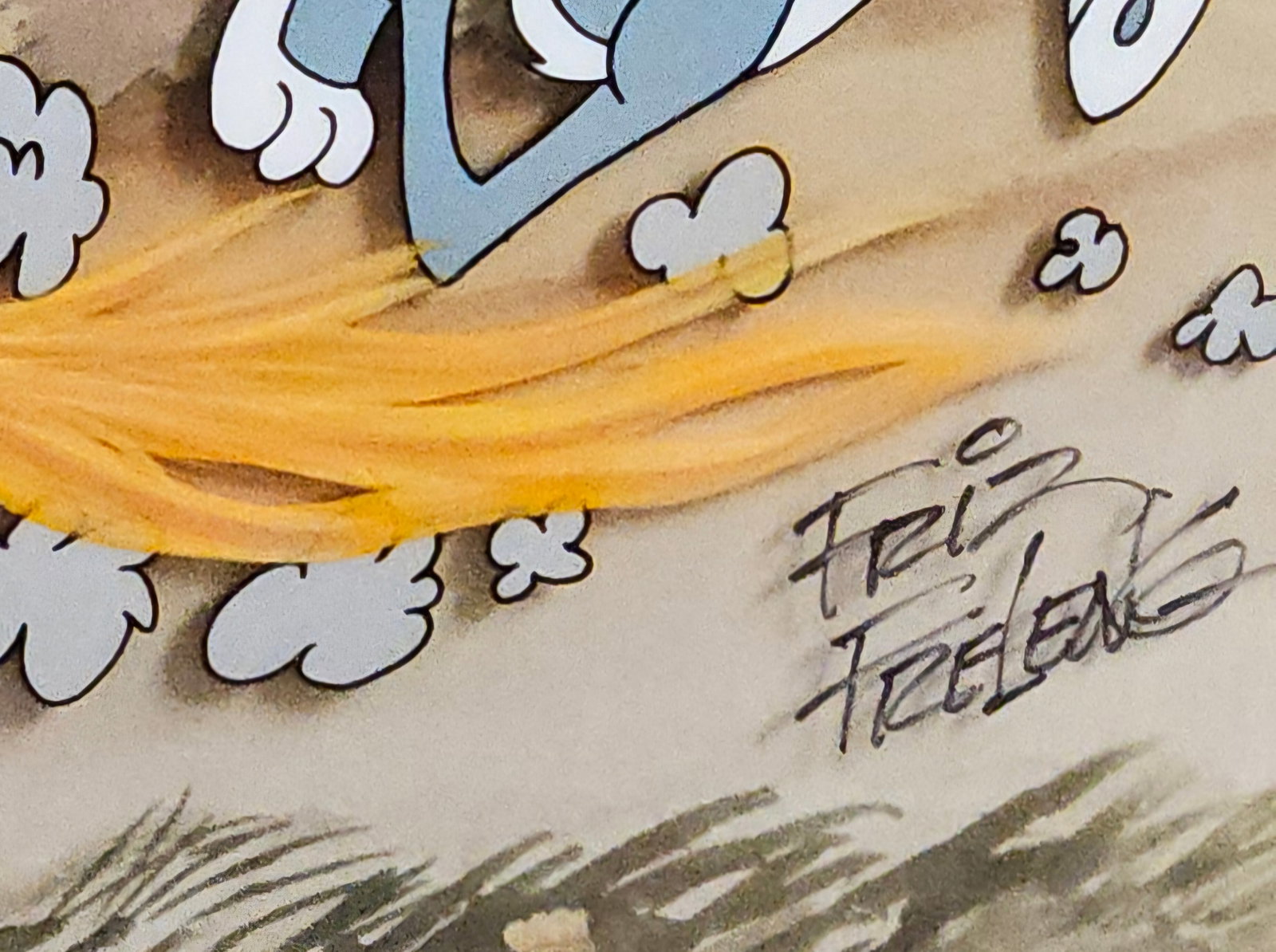 Friz Freleng Signed 'Knightly Knight Bugs' Animation Cel - 2