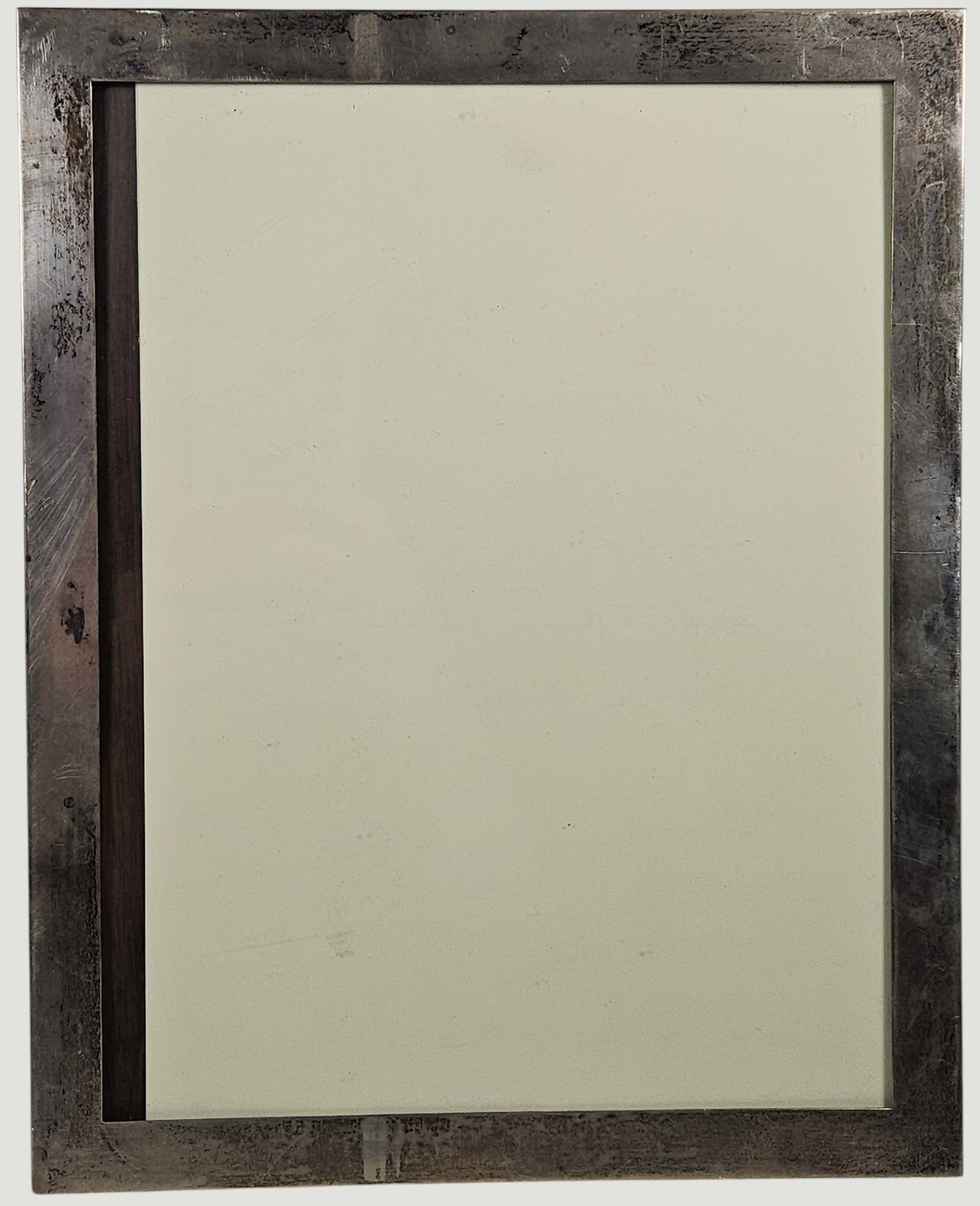 Turn of the Century Lebkuecher & Co Sterling Silver Photo Frame: Marked underneath. Measures 10.625 x 8.5 inches, fitting a 9.25 x 7.125 inch photo. Overall good condition, please see photos.