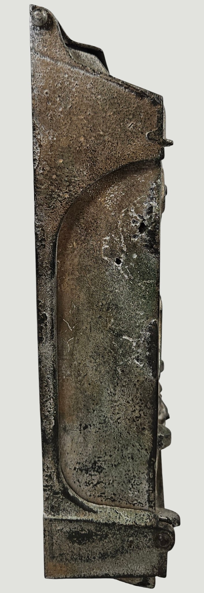 (2) 19th Century Cast Iron Mail Boxes - 3