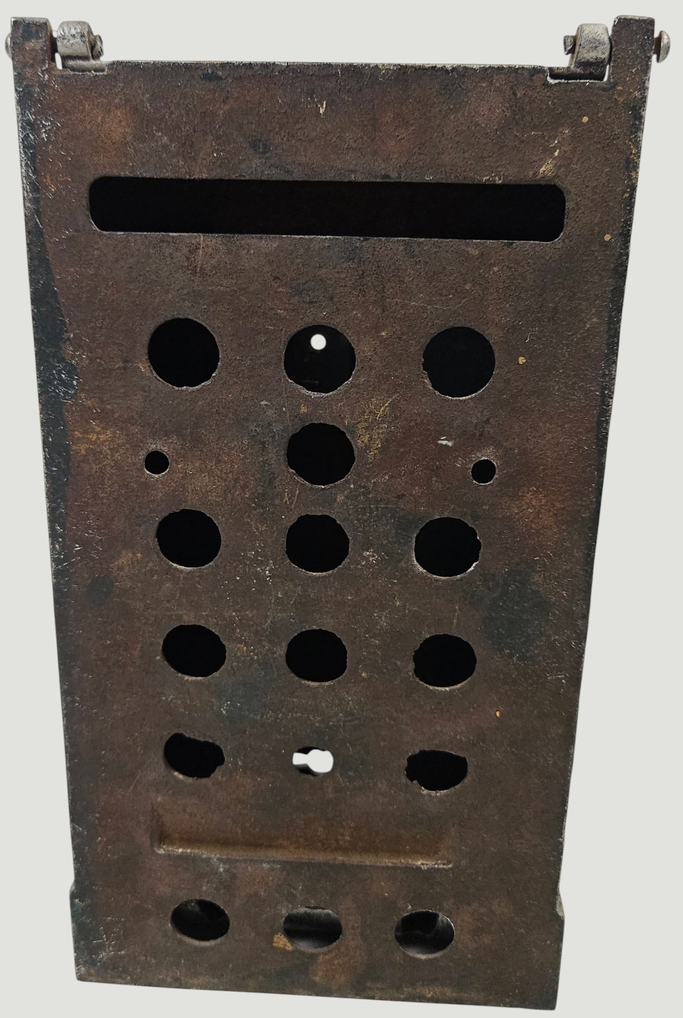 (2) 19th Century Cast Iron Mail Boxes - 4