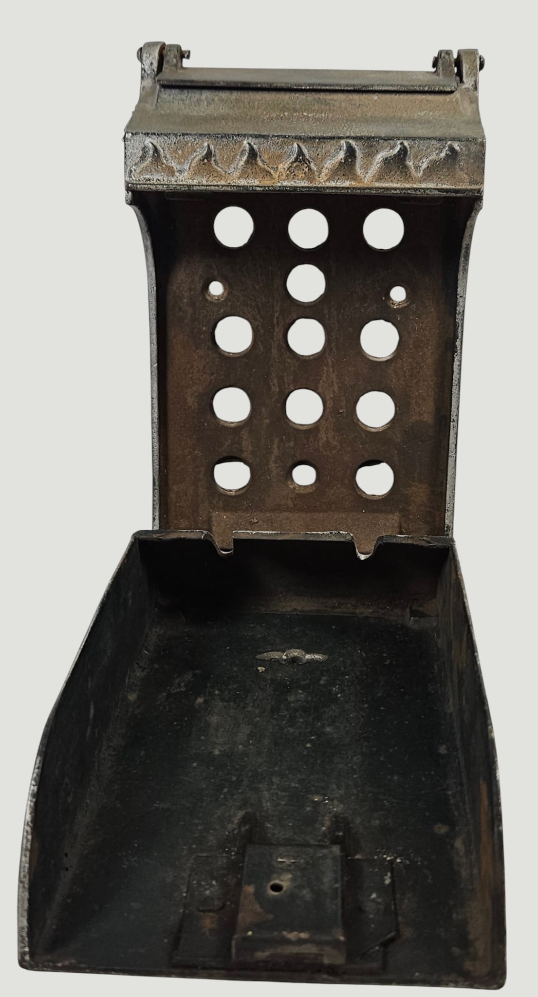 (2) 19th Century Cast Iron Mail Boxes - 7