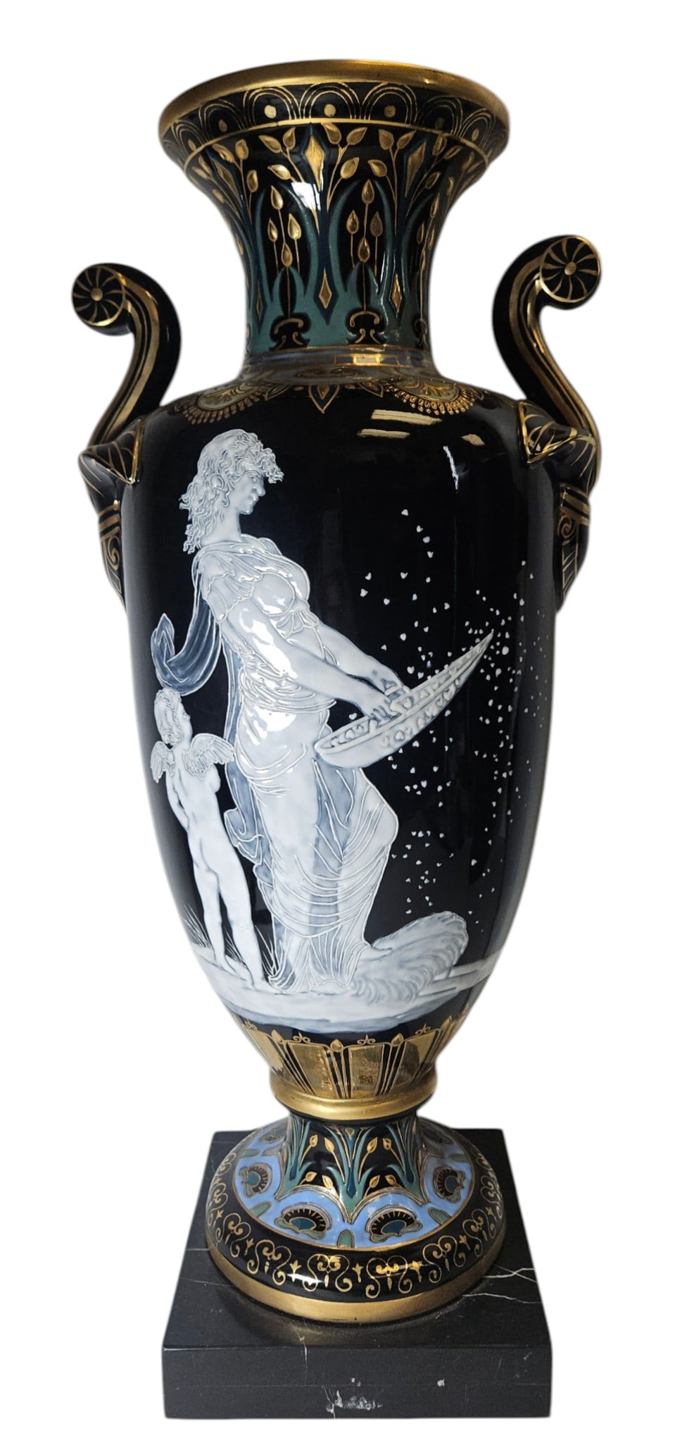 Large 19th Century Minton Pâte-sur-Pâte Vase (1 of 5)