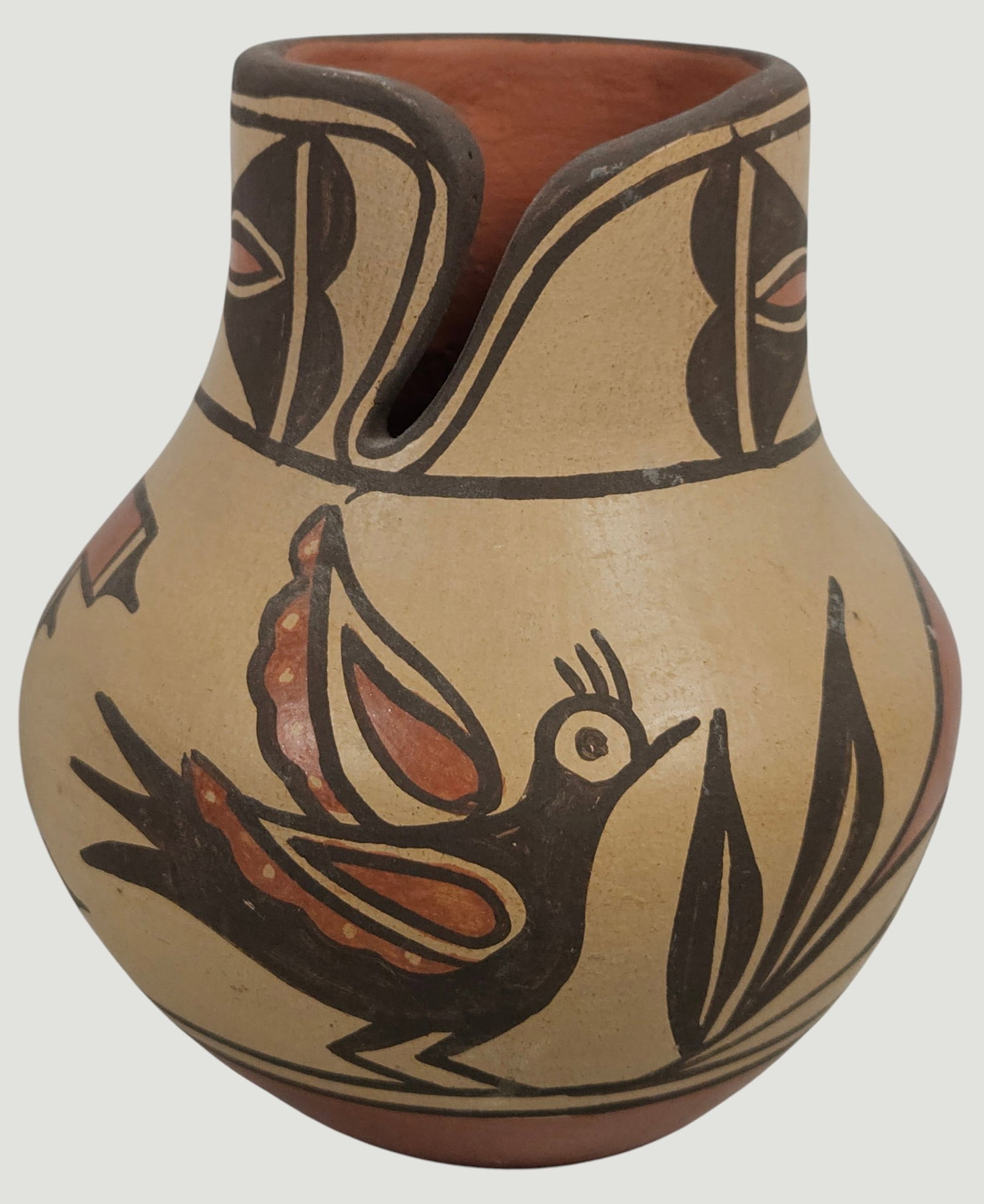 Rachel Medina (b. 1961) Native American Zia Polychrome Vase (1 of 7)