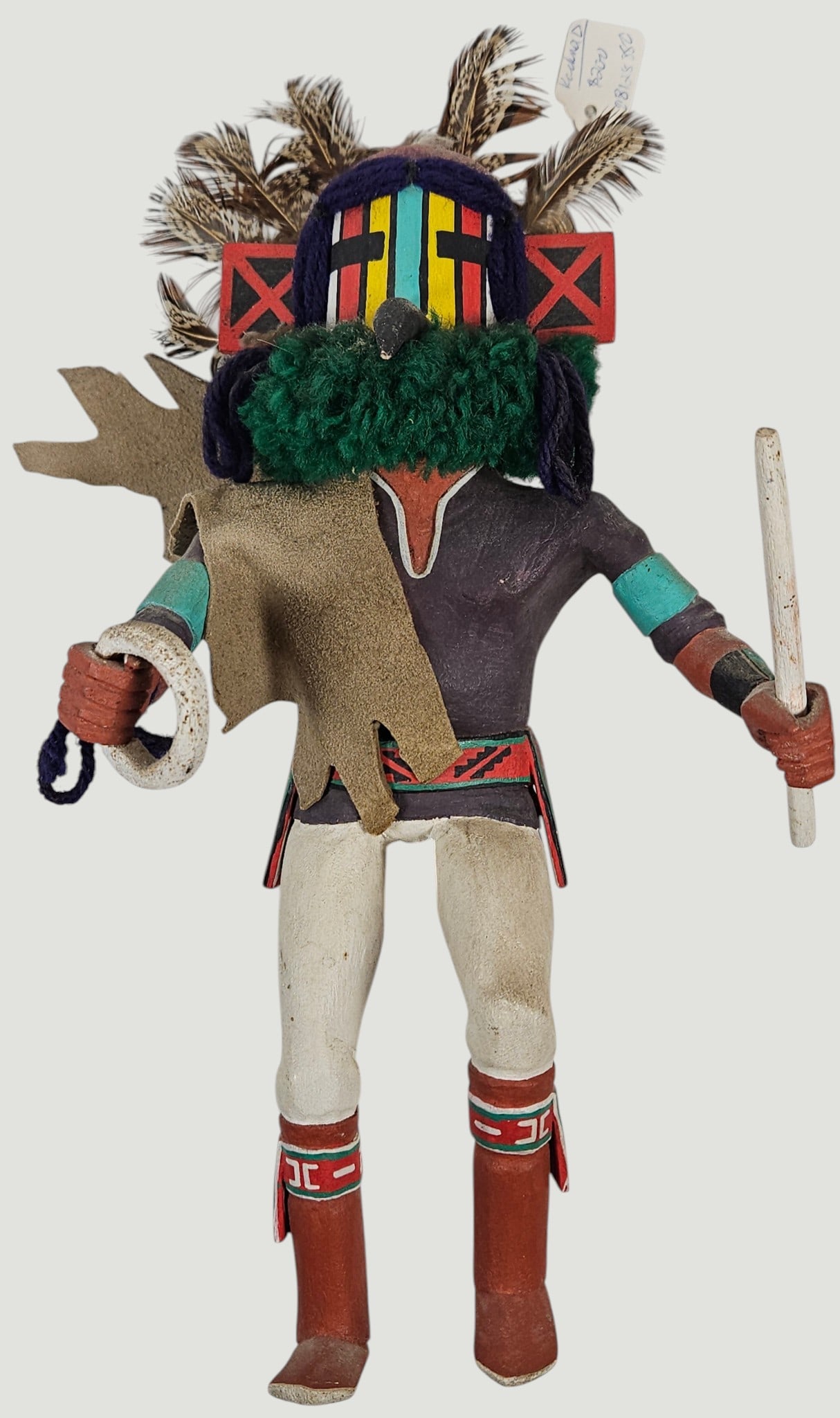 Native American Hopi Laguna Gambler Sotungtaka Kachina (1 of 7)