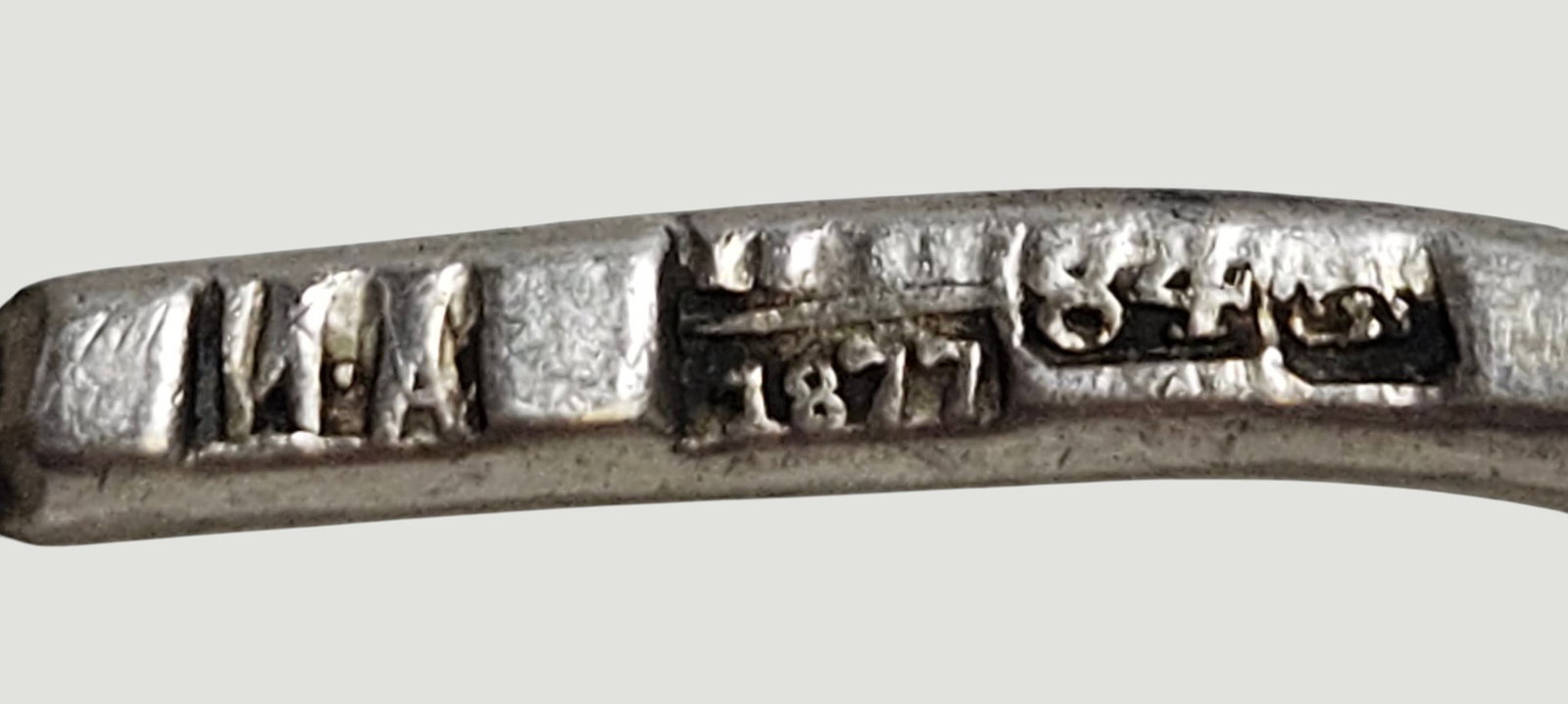 (3) Russian Imperial 84 Silver Demitesse Spoons - 3