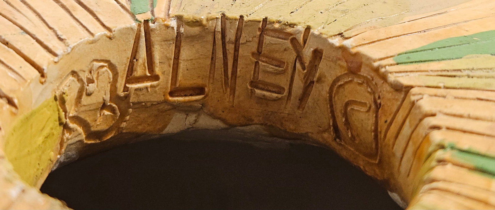 Alexander Ney Polychrome Terracotta Pumpkin - 7
