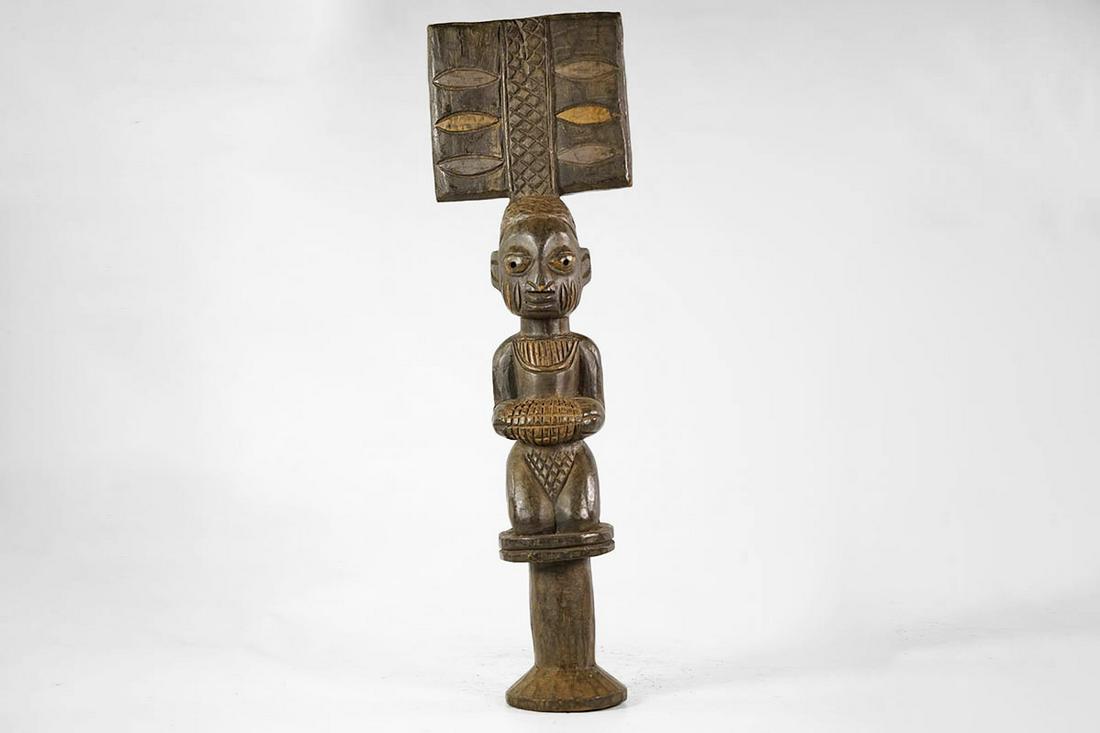 Yoruba Shango Figure from Nigeria - African Tribal Art Sculpture (1 of 7)