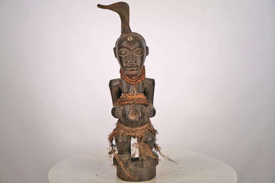 Songye Figure from DR Congo - African Tribal Art Sculpture (1 of 7)