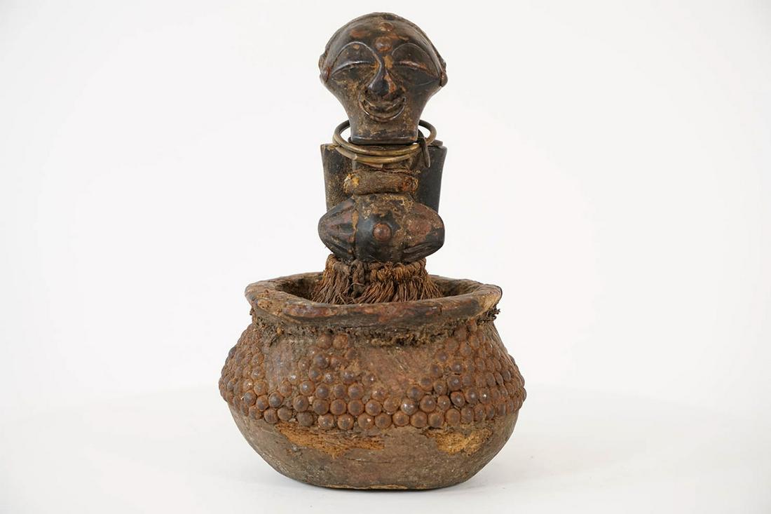Songye Fetish Figure from DR Congo - African Tribal Art Sculpture (1 of 6)