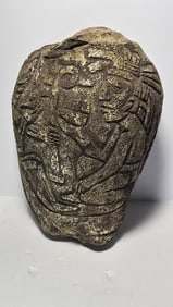 PRE COLUMBIAN AZTEC CEREMONIAL SNAIL TRUMPET(CODEX TIPE)