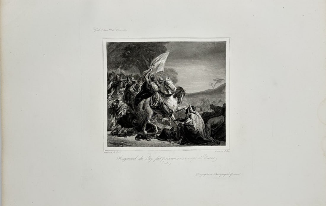 Hortense Houdebourt-Lescot – Eugene III Ambassadors of the King – Engraving (1838–1849) (1 of 2)