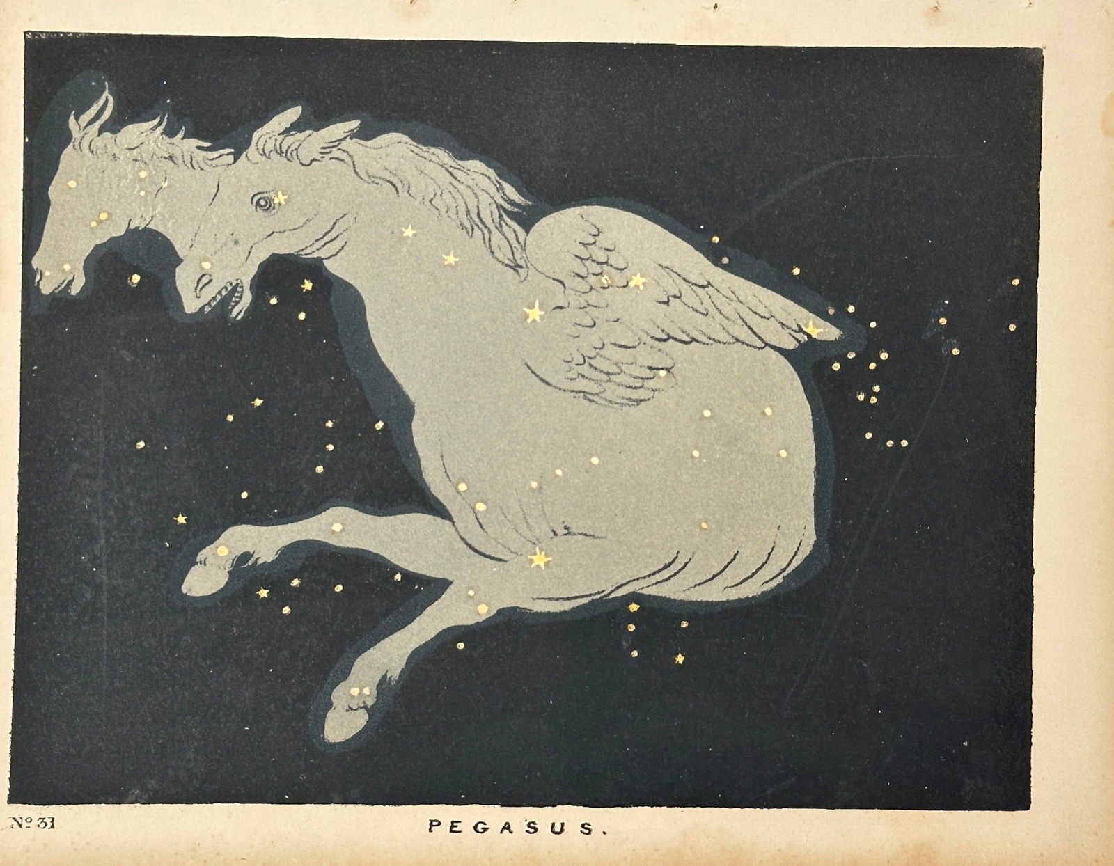 Charles Blunt – Pegasus – Chromolithograph (c.1840) (1 of 3)