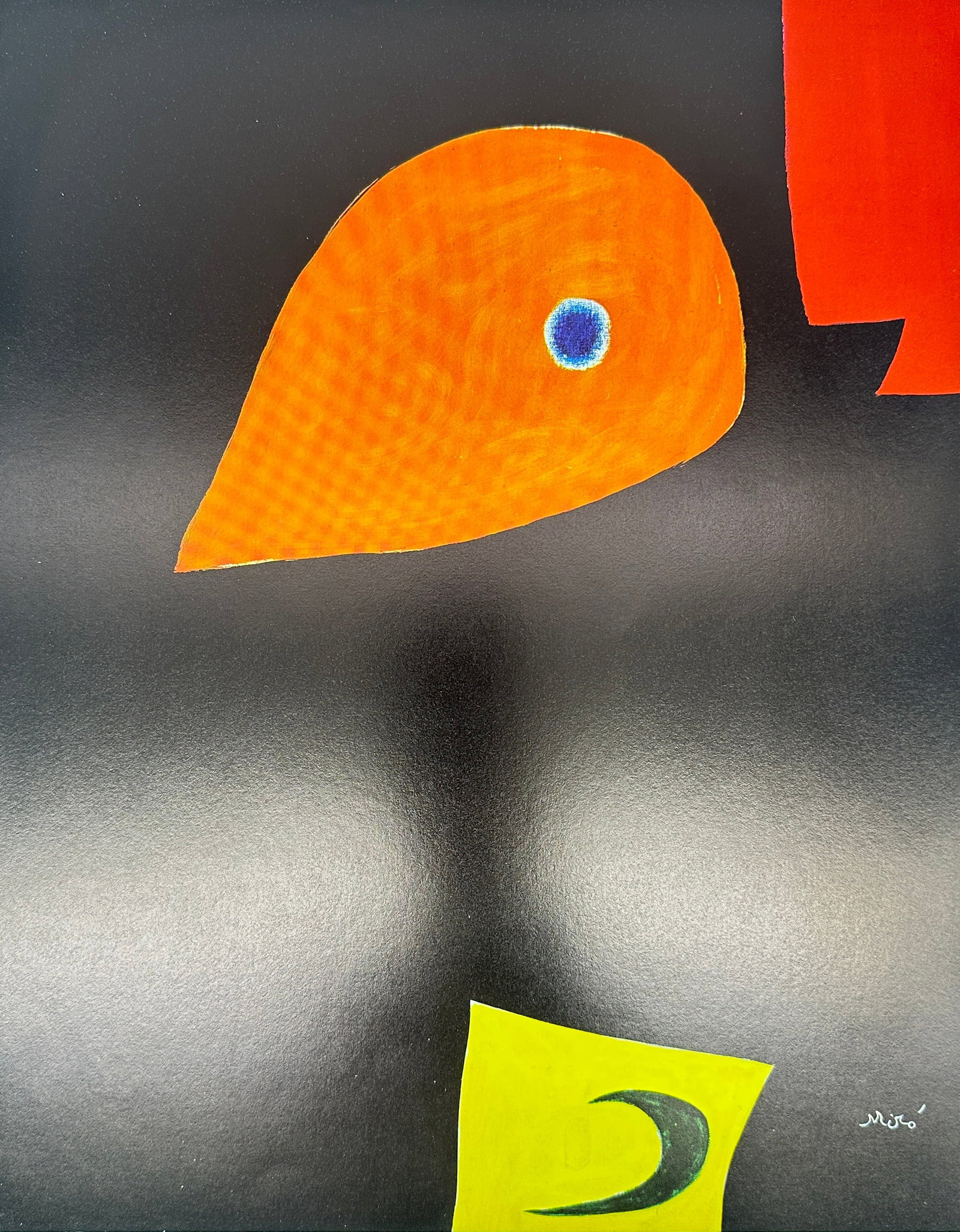 Joan Miró (1893–1983) – Original Lithograph “Tête”, from Derrière Le Miroir No. 231, (1 of 3)