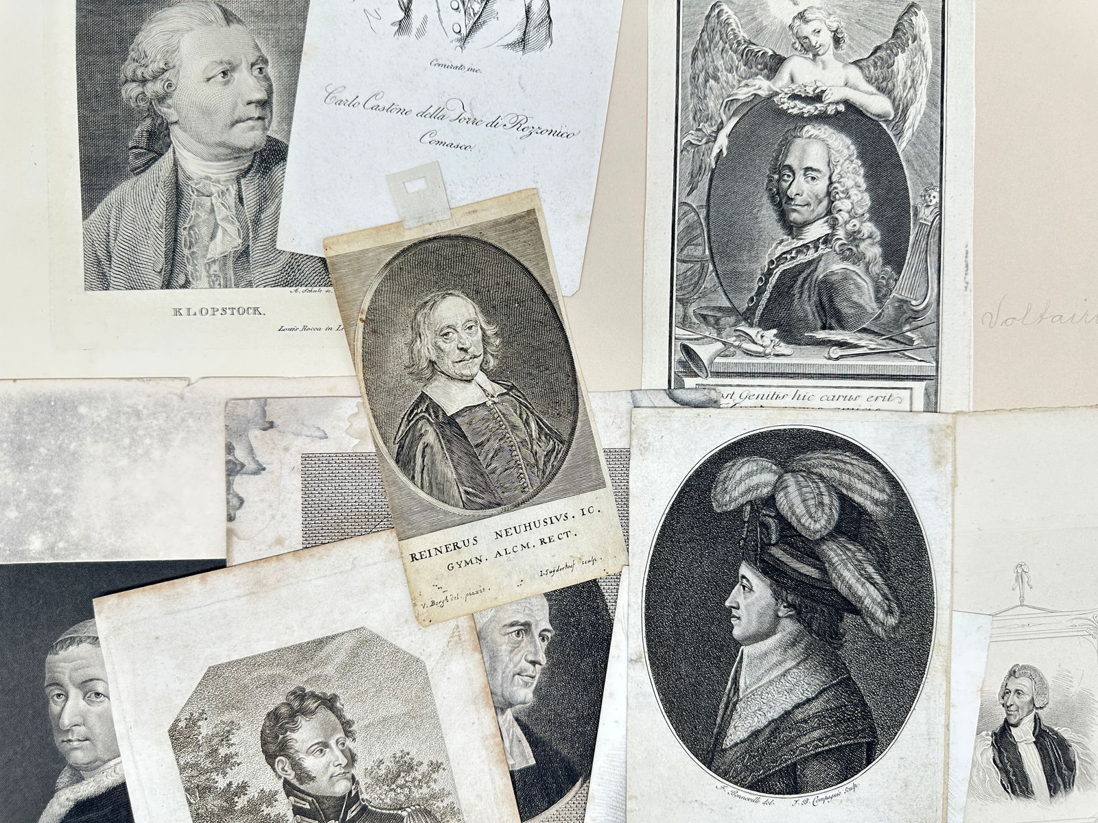 John Luffman – Collection of 10 Historical Engraved Portraits – 19th Century (1 of 2)