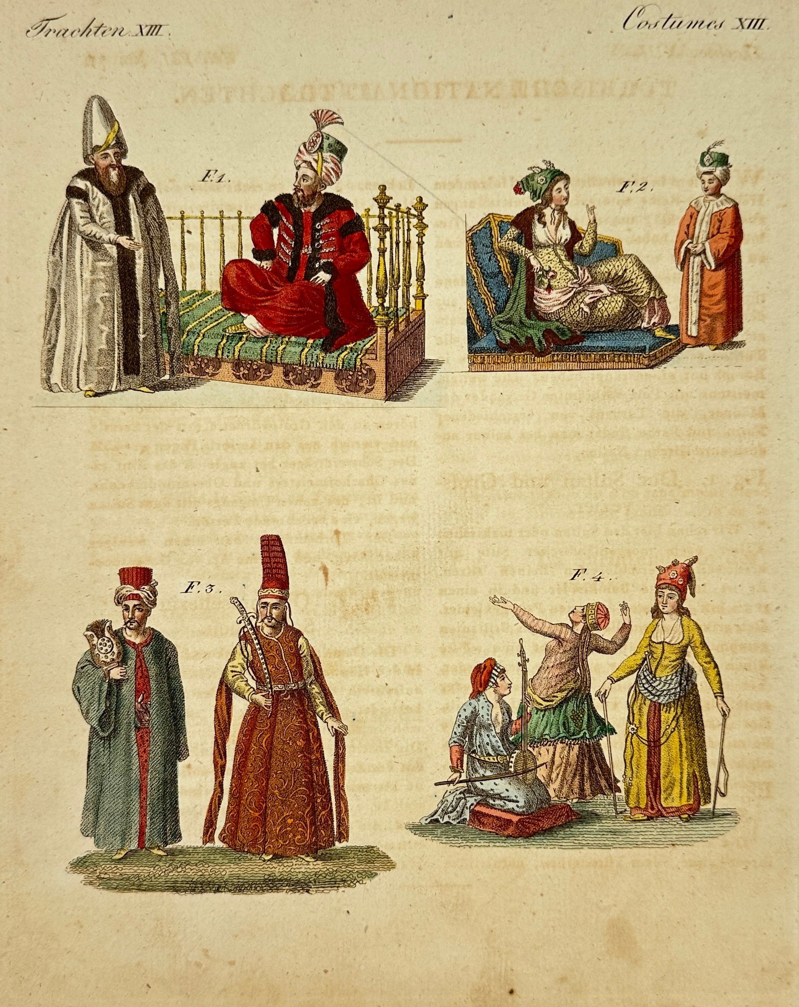 Friedrich Johann Justin Bertuch – Turkish Men and Their Costumes XIII (1 of 3)