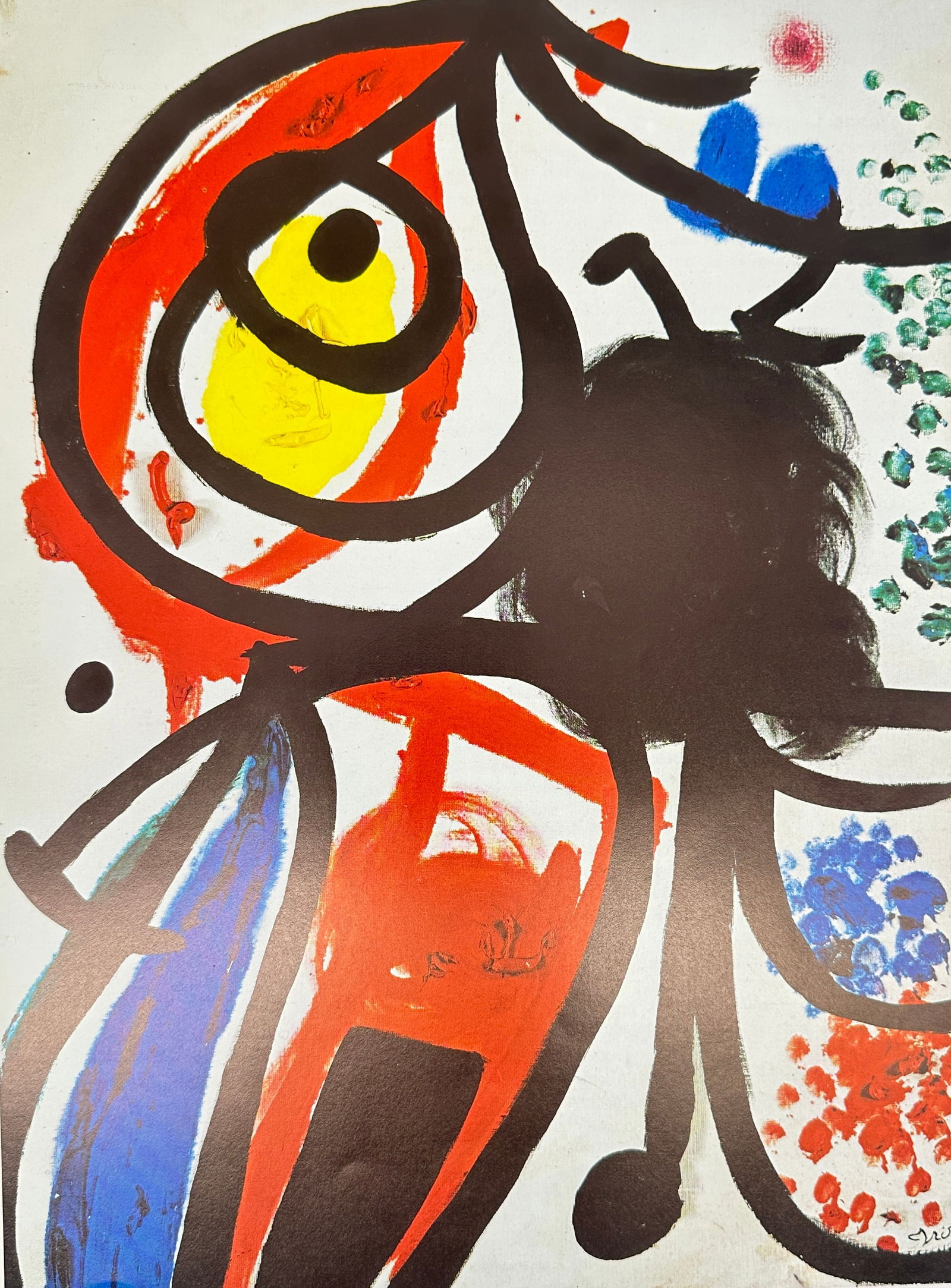 Joan Miró (after) – Untitled Lithograph – c. 1970s–1980s (1 of 3)