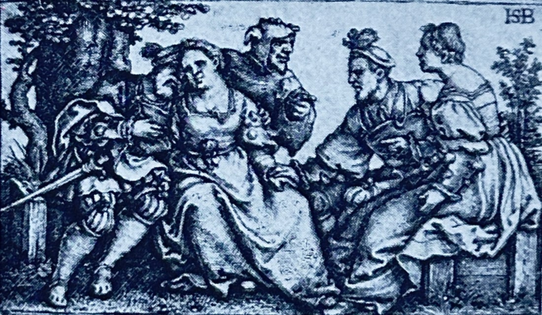 Hans Sebald Beham – Theoretical on the Difference Between Painting and Etching – Print (1 of 4)