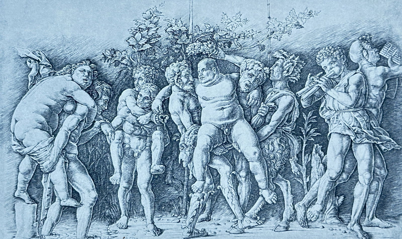 After Andrea Mantegna – Triumphal Procession (Reproduction of Andrea Mantegna's Engraving) (1 of 3)
