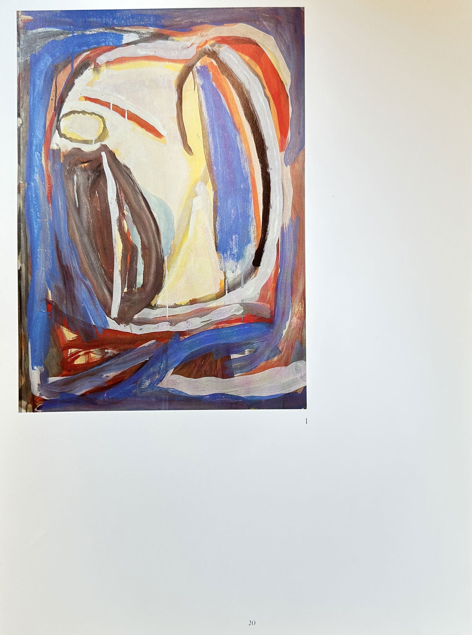 Bram van Velde (1895–1981) – Untitled Abstract Composition – Lithograph (1976) (1 of 3)