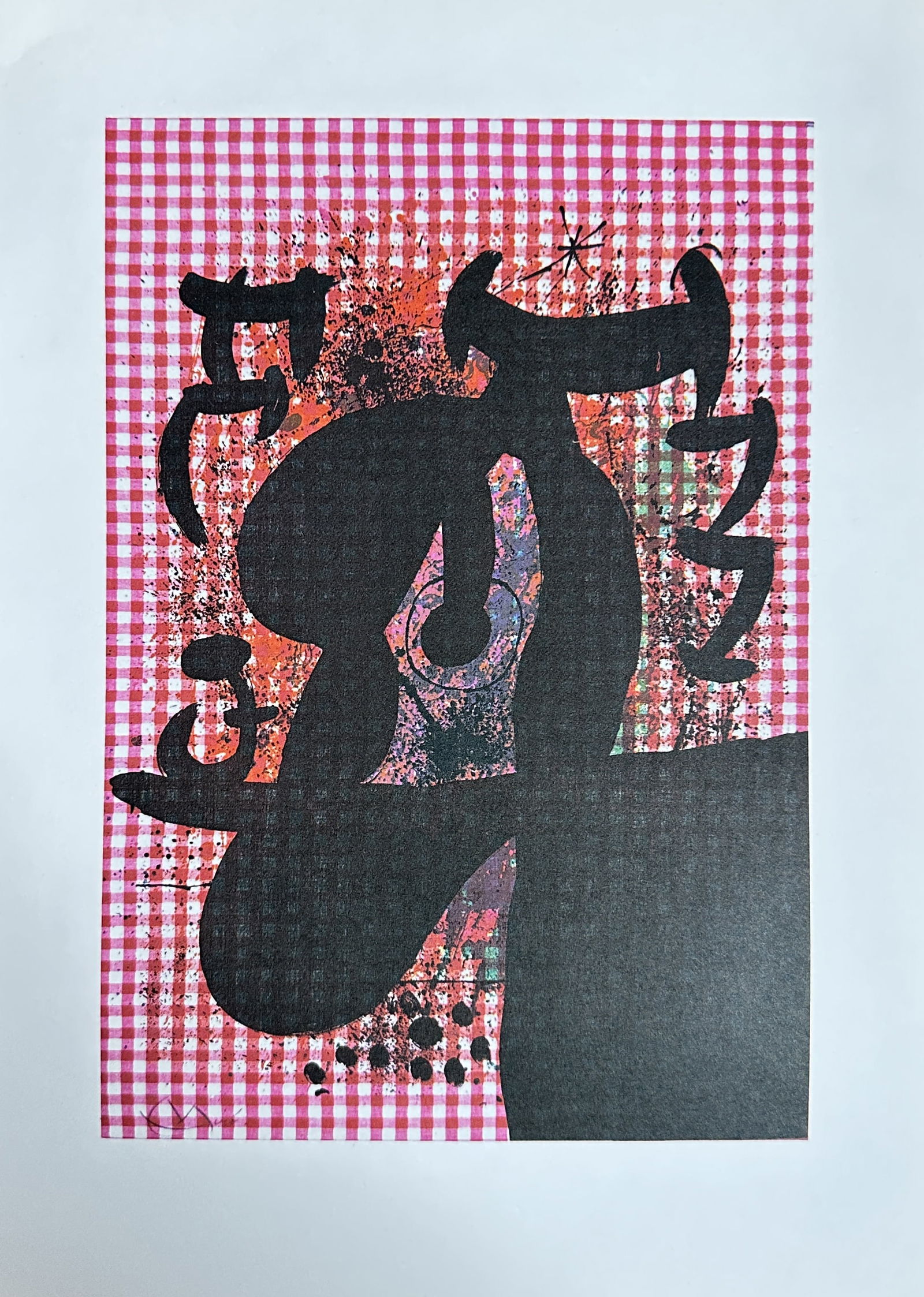 Joan Miró (1893–1983) – The Bather (from Indelible Miro) – Original Lithograph (1969) (1 of 3)