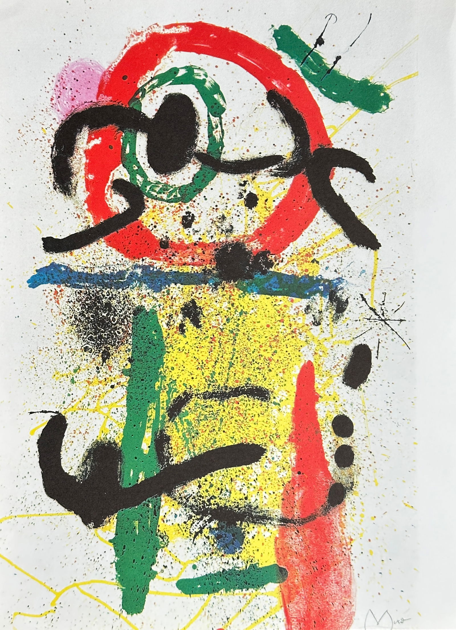 Joan Miró (1893–1983) – Pierrot le Fou – Lithograph (1969) (1 of 3)