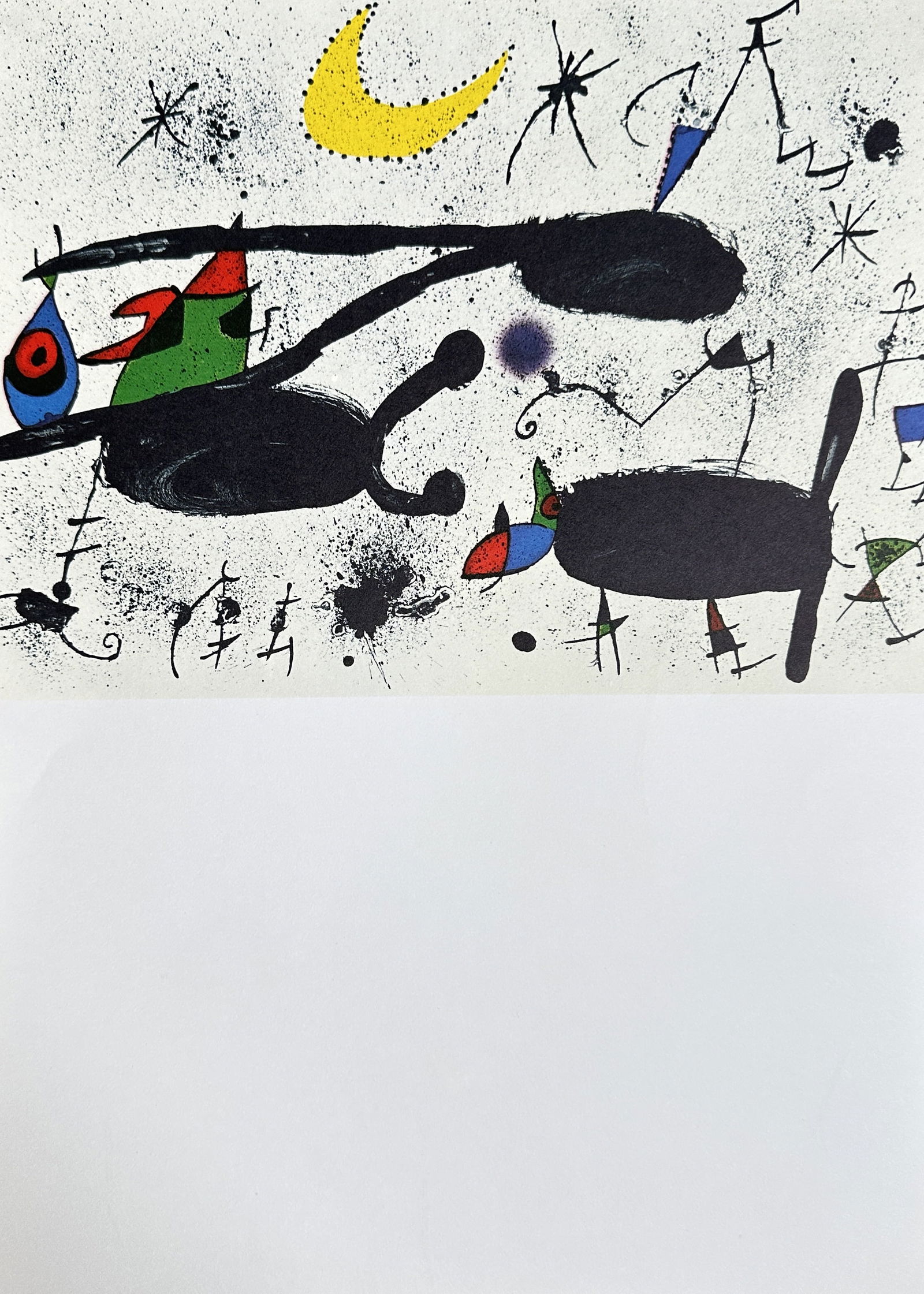 Joan Miró (1893–1983) – Homage to Joan Prats – Lithograph (1971) (1 of 3)