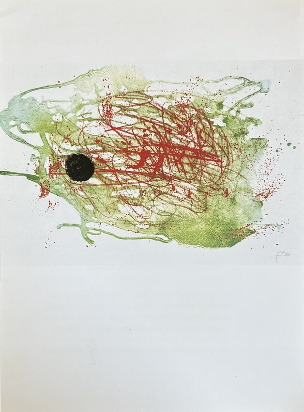Joan Miró (1893–1983) – Untitled Abstract Composition – Lithograph (c. 1970) (1 of 1)