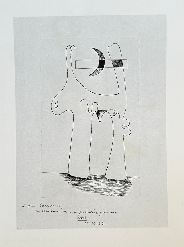 Joan Miró (1898–1976) – The Goat – Offset Lithograph (1972) (1 of 3)