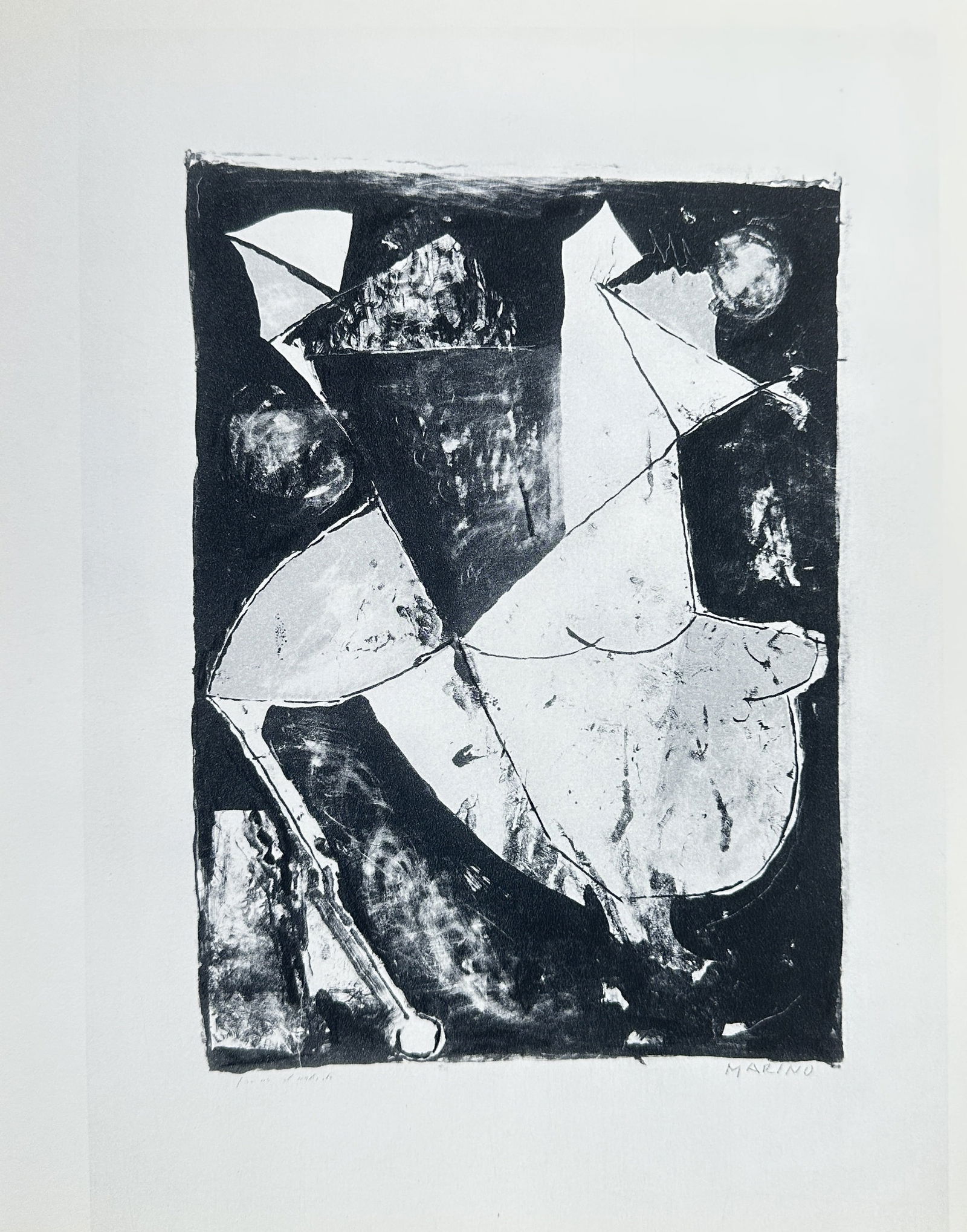 Marino Marini (1901–1980) – Lo Spazio (The Space) – Print (1964) (1 of 3)