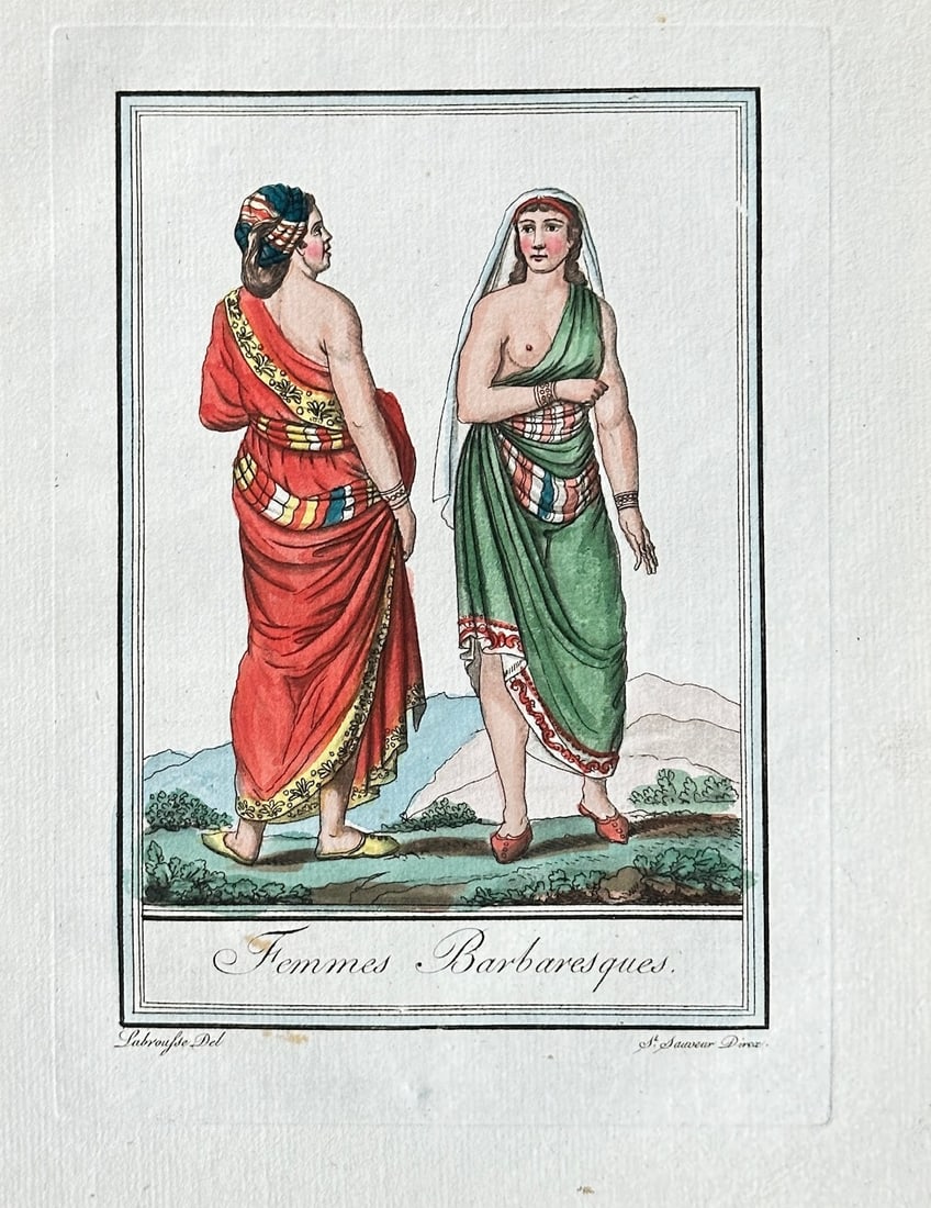 Jean-Baptiste-Louis-Claude Grasset de Saint-Sauveur – Barbary Women (1 of 3)