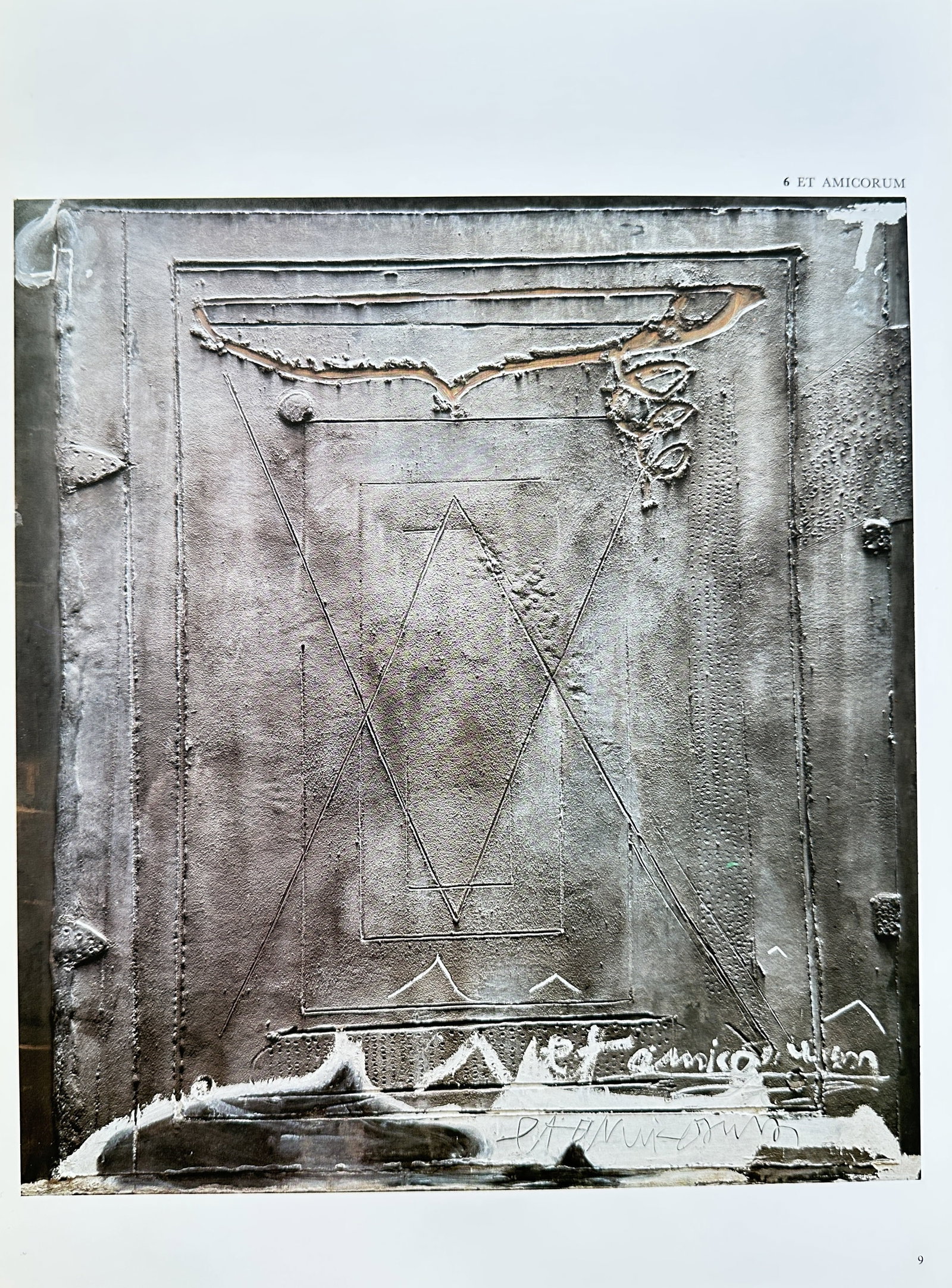 Antoni Tàpies (1923–2012) – Et Amicorum – Print (1974) (1 of 3)