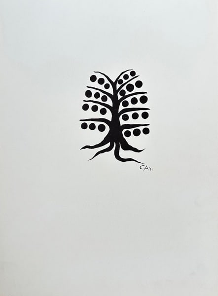 Alexander Calder (1898–1976) – The Tree of Life (Cover for "Derrière le Miroir") (1 of 3)