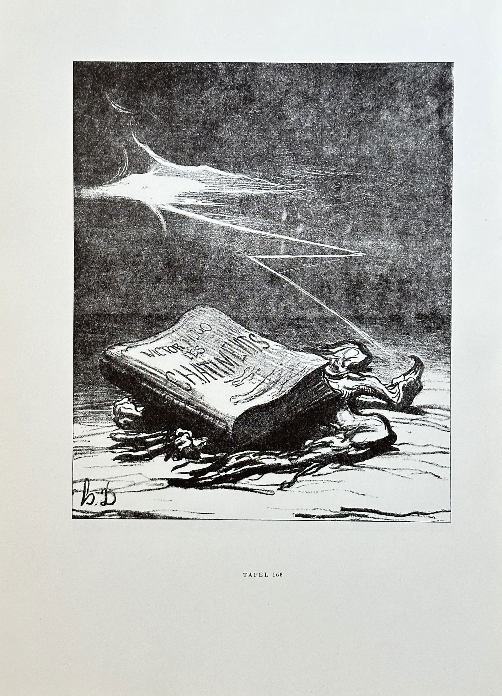 Honoré Daumier (1808-1879) – A Page from History – Lithograph (1870) (1 of 3)