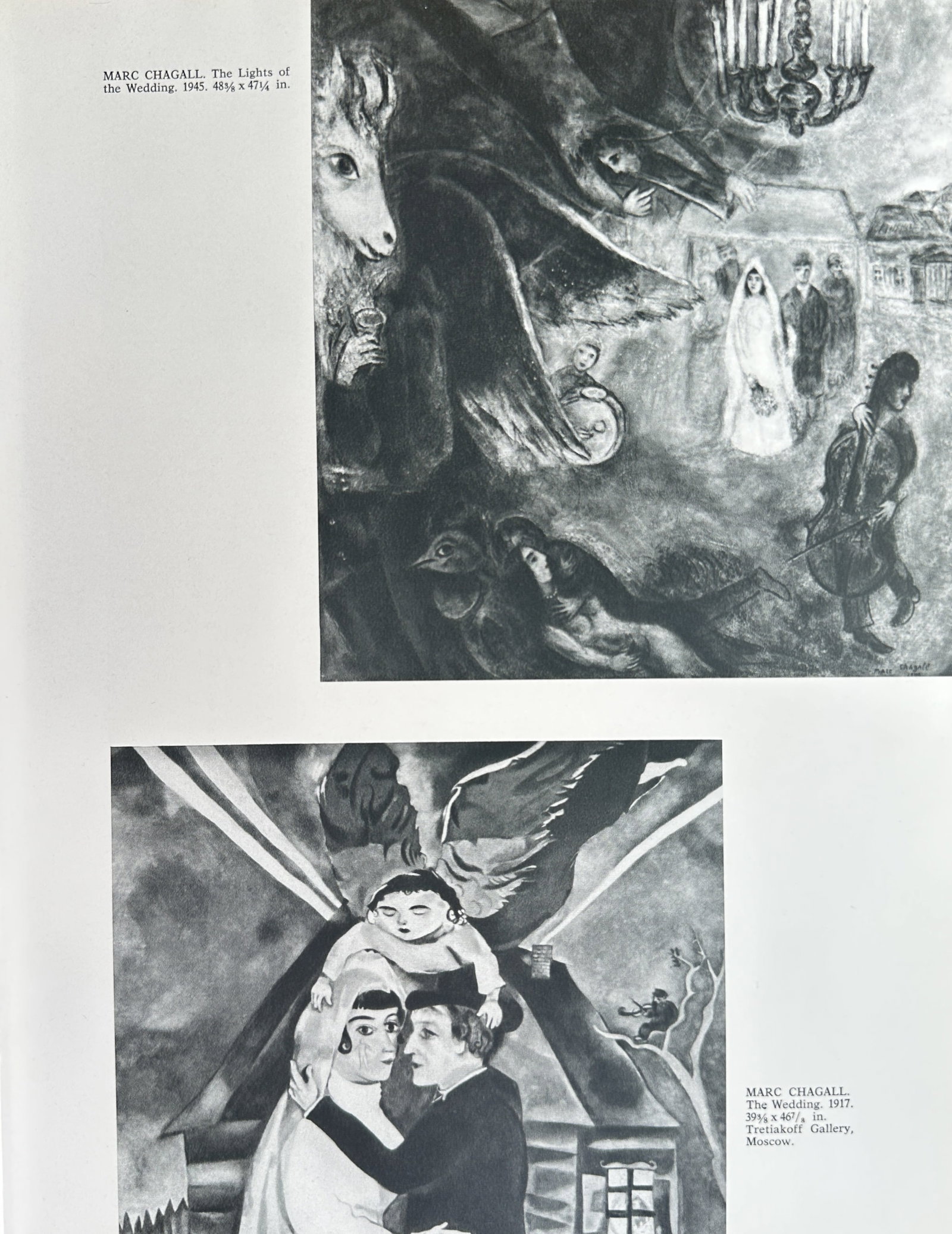 Marc Chagall (1887–1985) – The Wedding – Print (1917) (1 of 3)