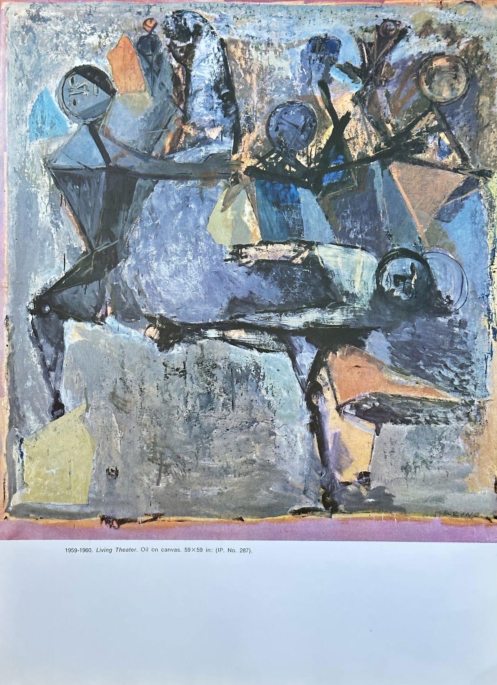 Marino Marini (1901-1980) – Living Theater – Print (1959-1960) (1 of 2)