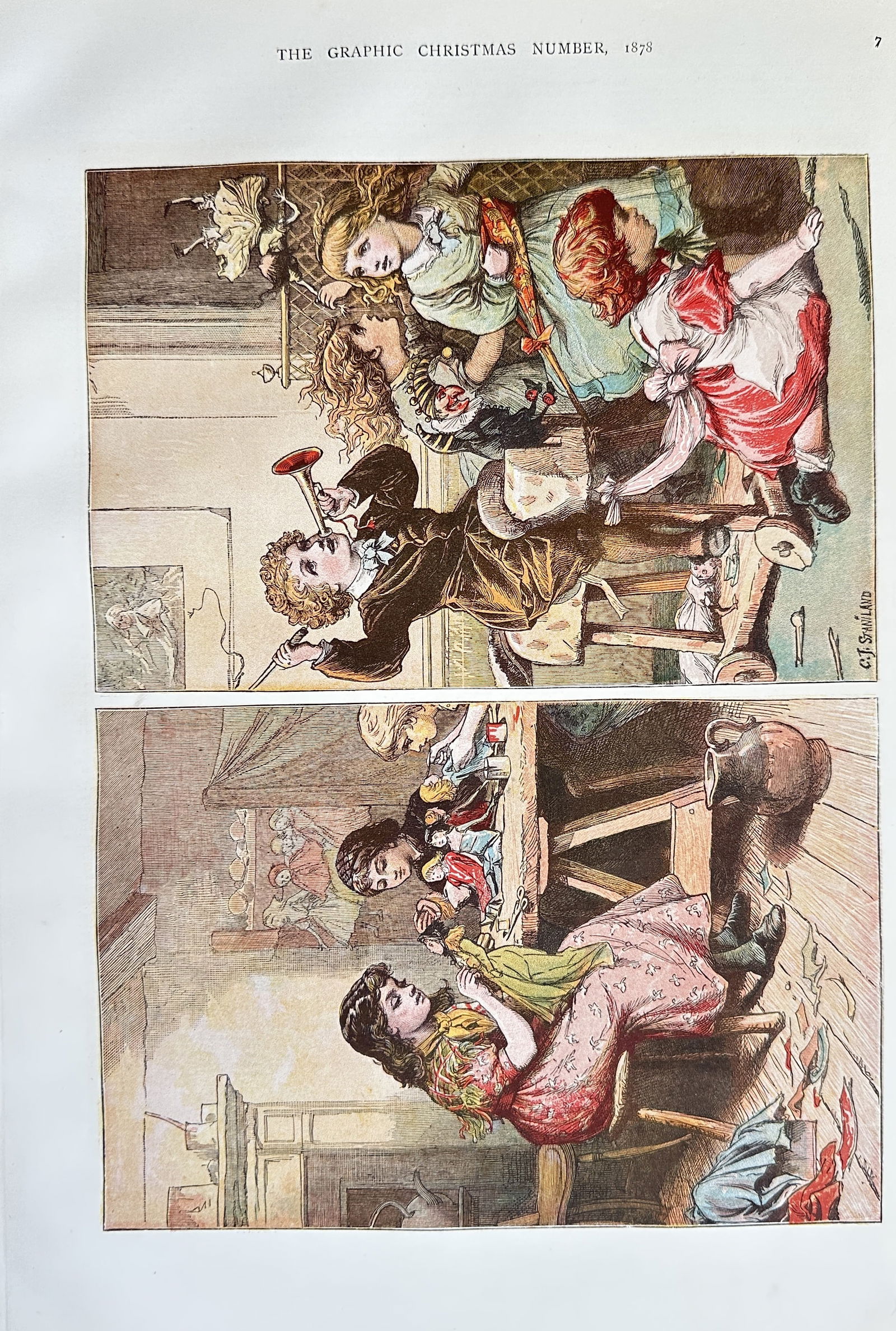 The Graphic  – Dollmakers and Dollbreakers – Print (1878) (1 of 2)