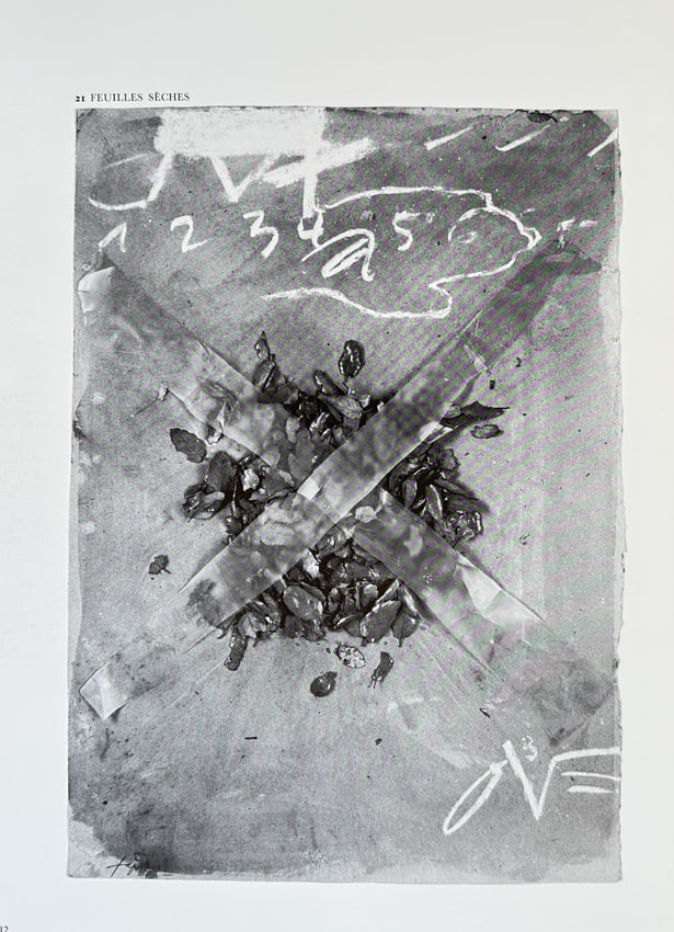 Antoni Tàpies (1923–2012),after  – Scattered Scenes – offset lithography (1971) (1 of 3)