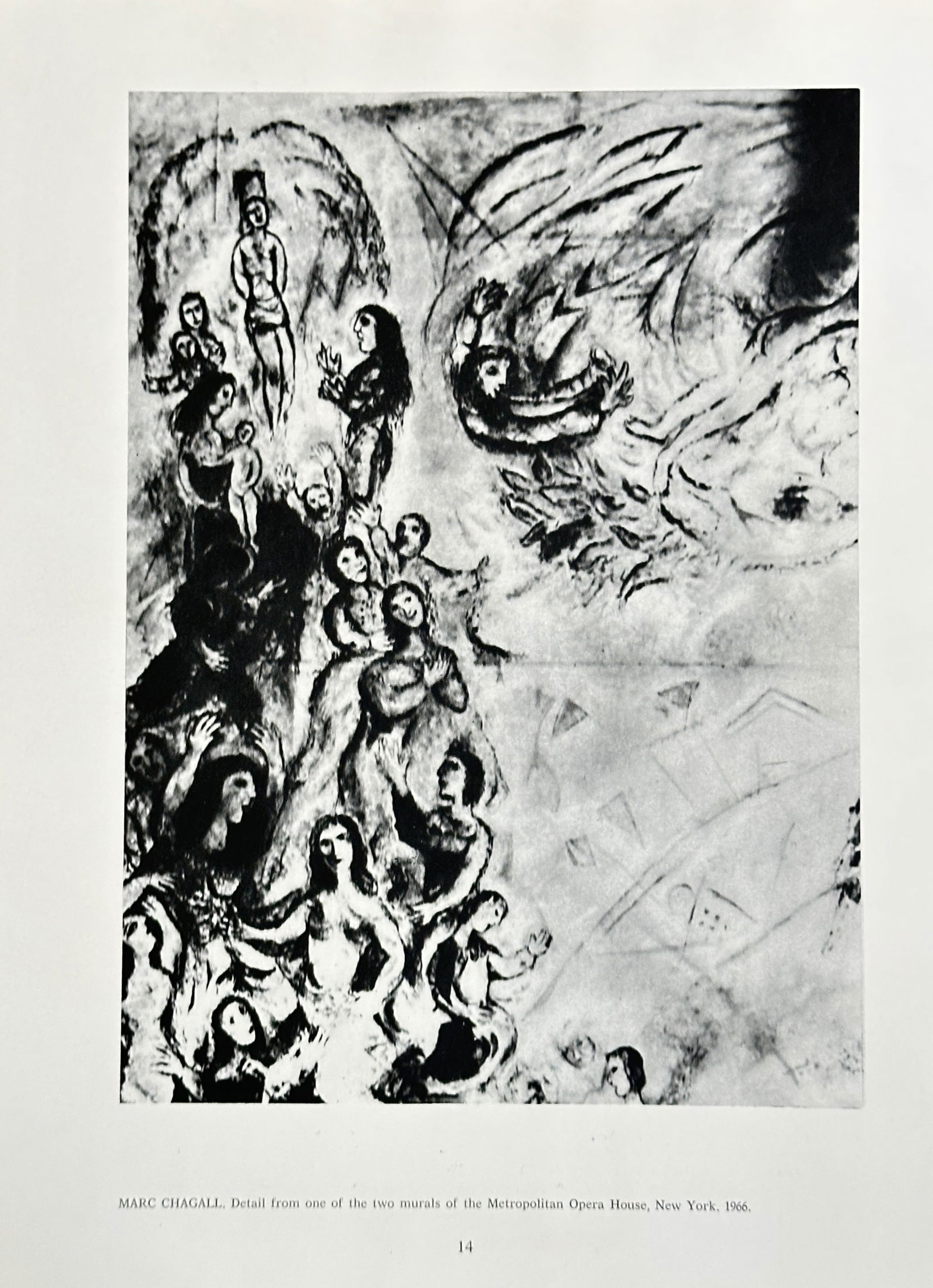 Marc Chagall (1887-1985),After – Murals of the Metropolitan Opera House – offset lithograph (1 of 2)