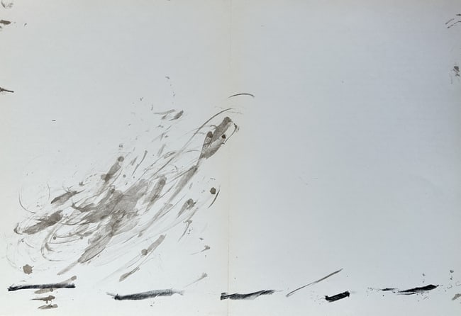 Antoni Tàpies (1923–2012) – Untitled Abstract Composition – Original Lithograph (1 of 2)