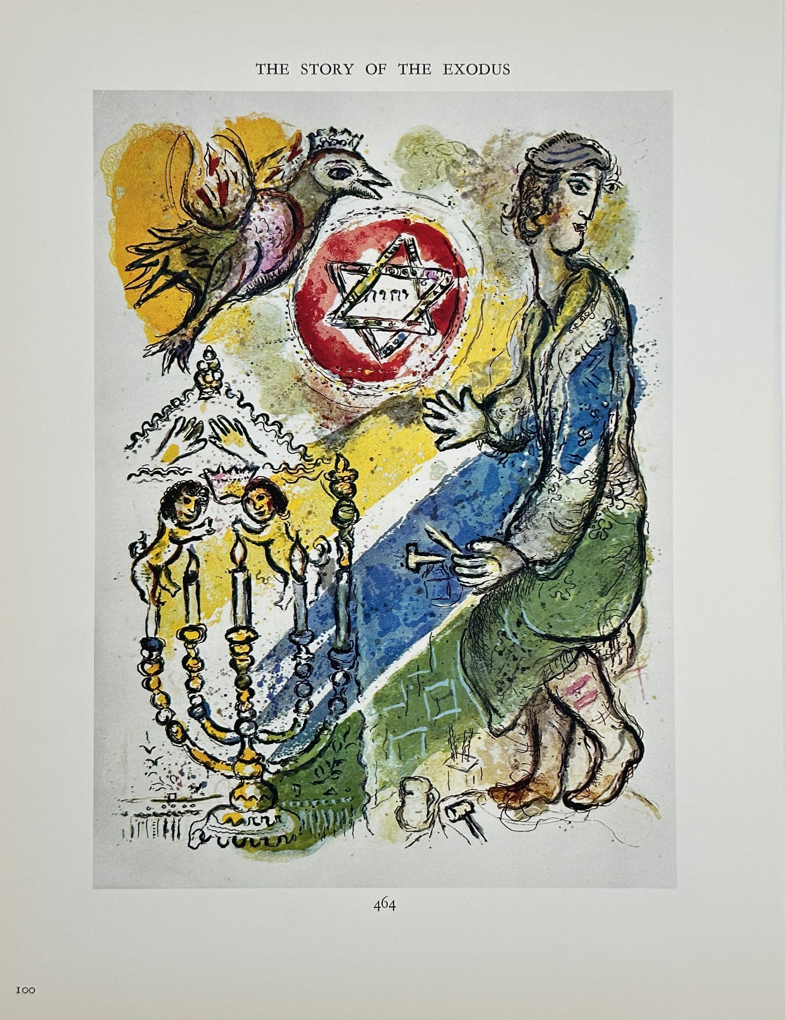 Marc Chagall, after – The Story of the Exodus – Offset print (20th Century) (1 of 2)