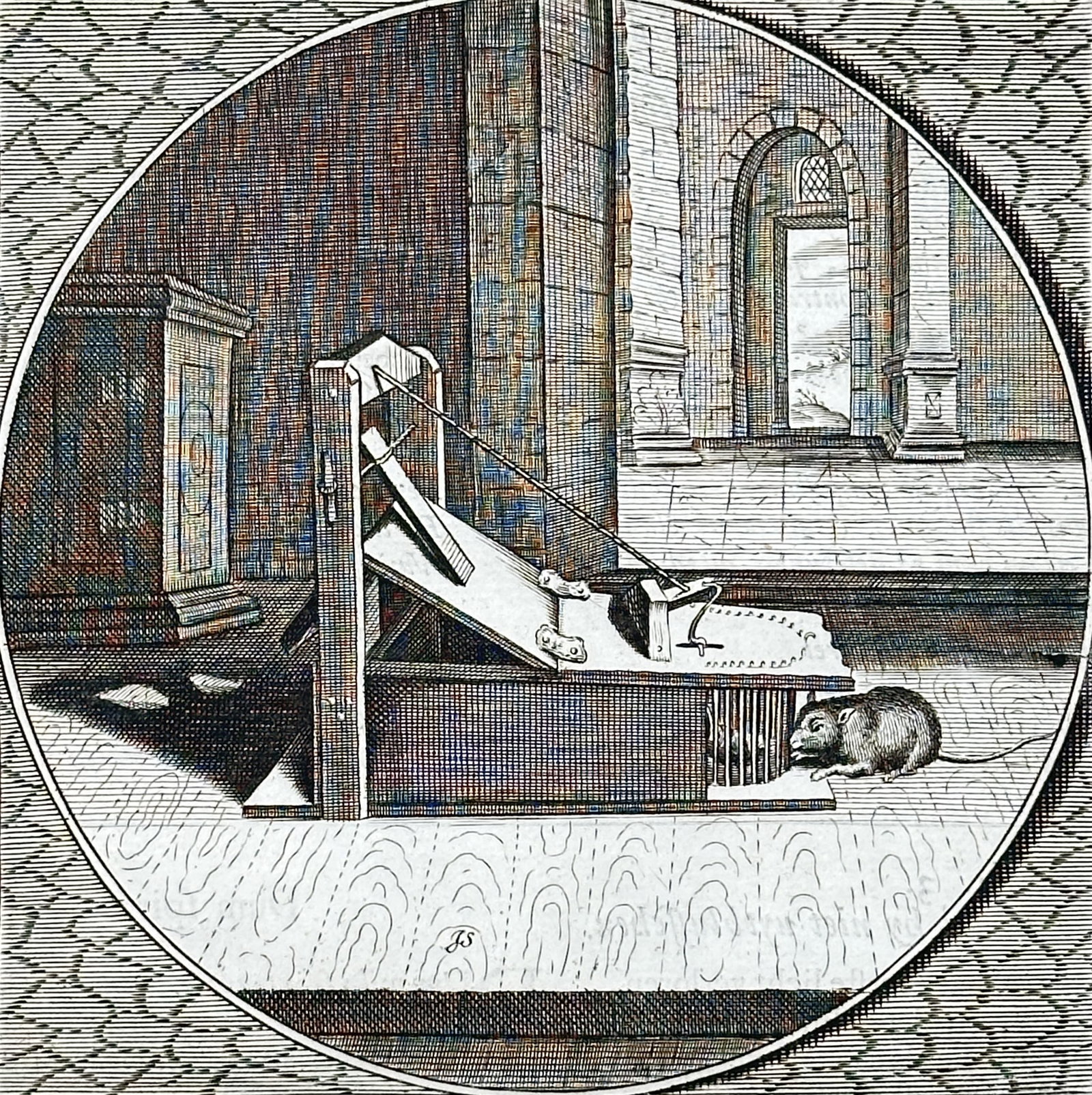 Jacob Cats (1577–1660) – That You May Catch, Be Caught First – Engraving (1627) (1 of 3)