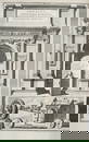 Jan Goeree (1670–1731) – Illustration of the Arch of Titus, Rome – Engraving (18th Century)