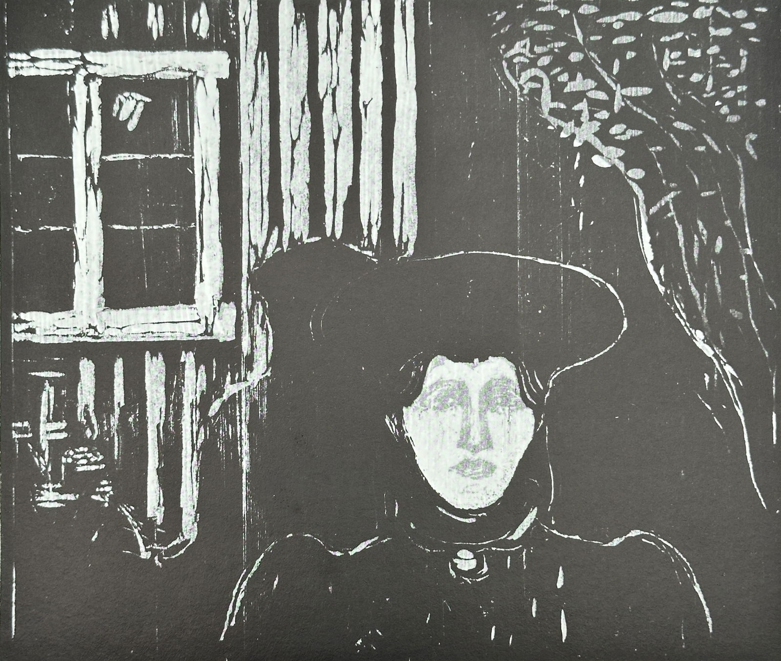 Edvard Munch (1863–1944) – Måneskin (Moonlight) – Offset print (20th Century) (1 of 3)