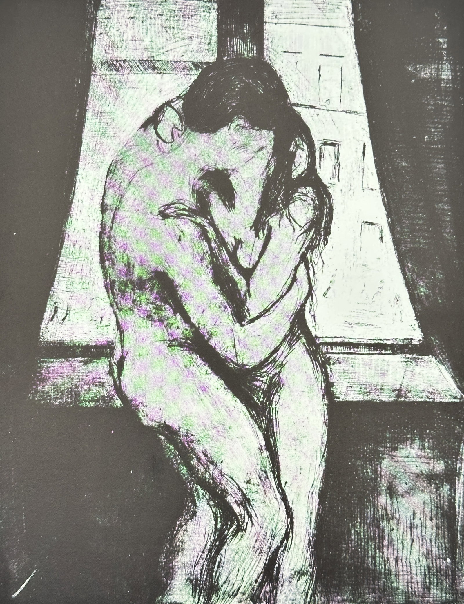Edvard Munch (1863–1944) – The Kiss – Offset print (20th Century) (1 of 3)
