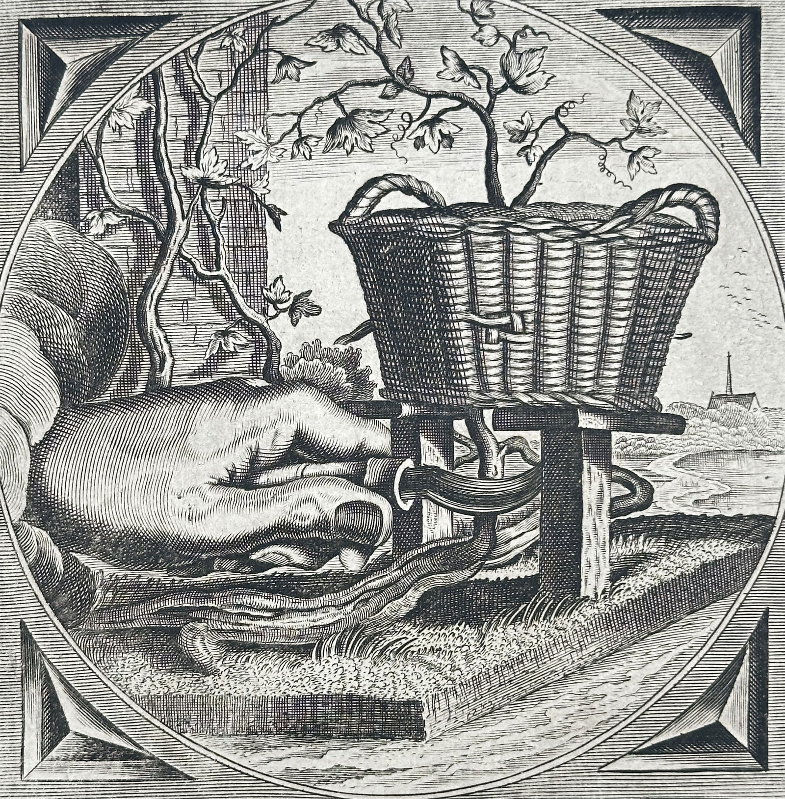 Jacob Cats (1577–1660) – Let No Man Be Another Who Can Be His Own (from an Emblem Book) (1 of 3)