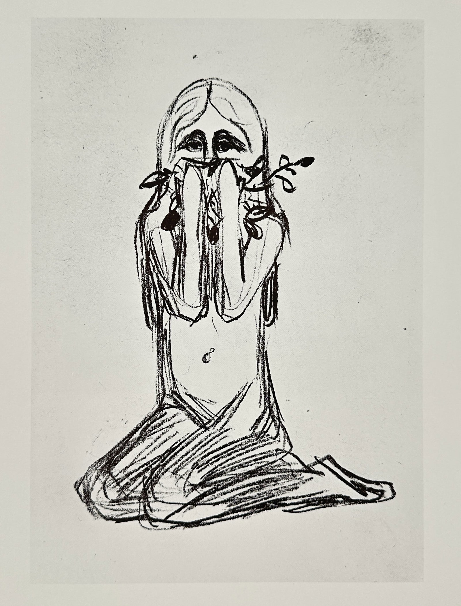 Edvard Munch (1863–1944), after – Sense of Shame (Schamgefühl) – Offset print (20th Century) (1 of 3)