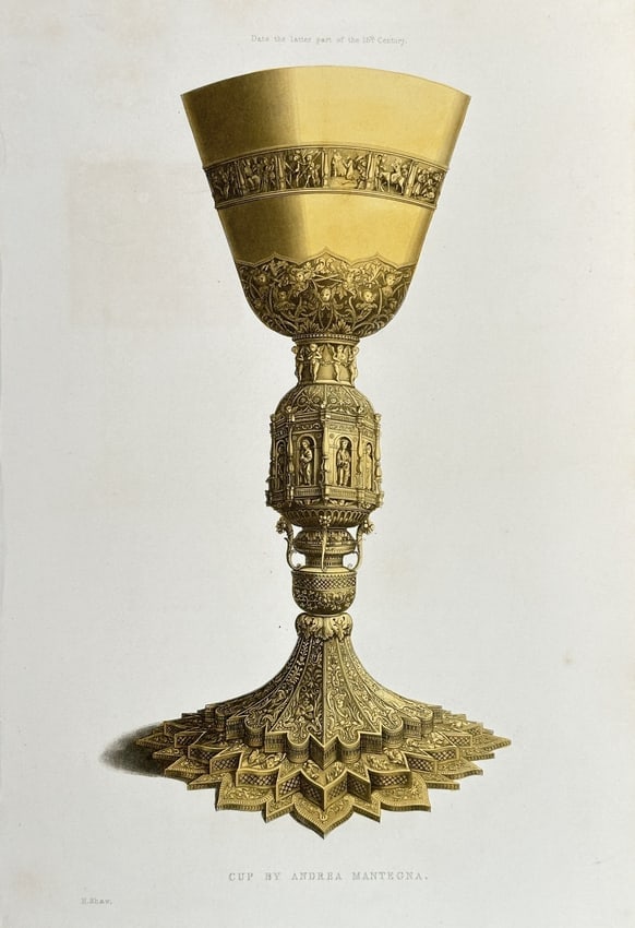 Henry Shaw (1800–1873), after – Cup by Andrea Mantegna, from the Latter Part (1 of 2)